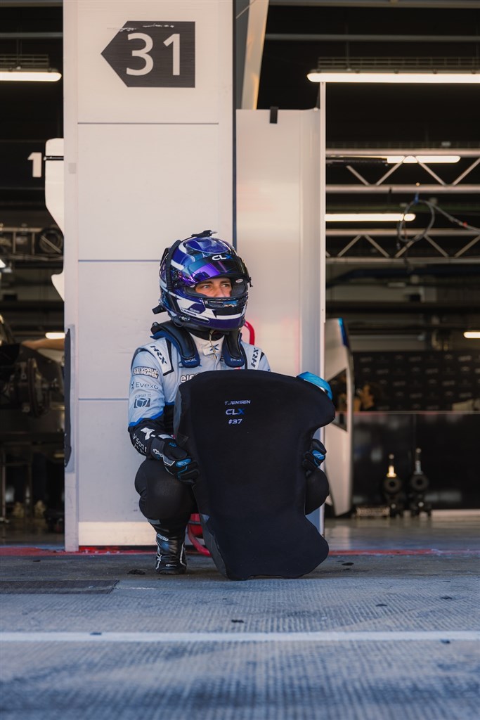 Theodor Jensen slutter i top forud for sæsonåbningen i ELMS.
(Foto: CLX Motorsport)